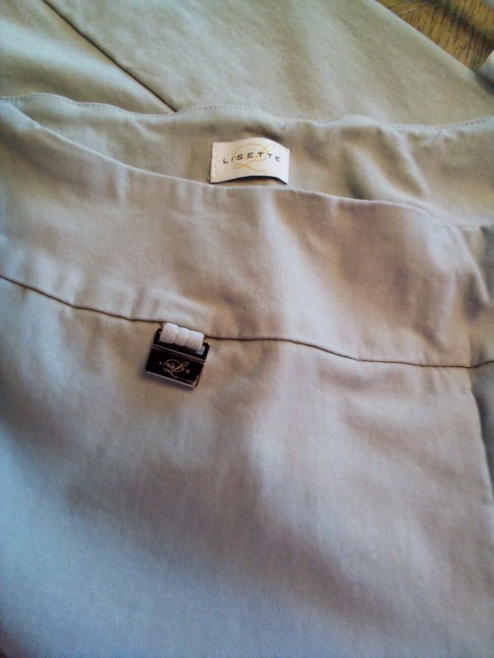 Lisette-L stretch slacks, size 16, grey